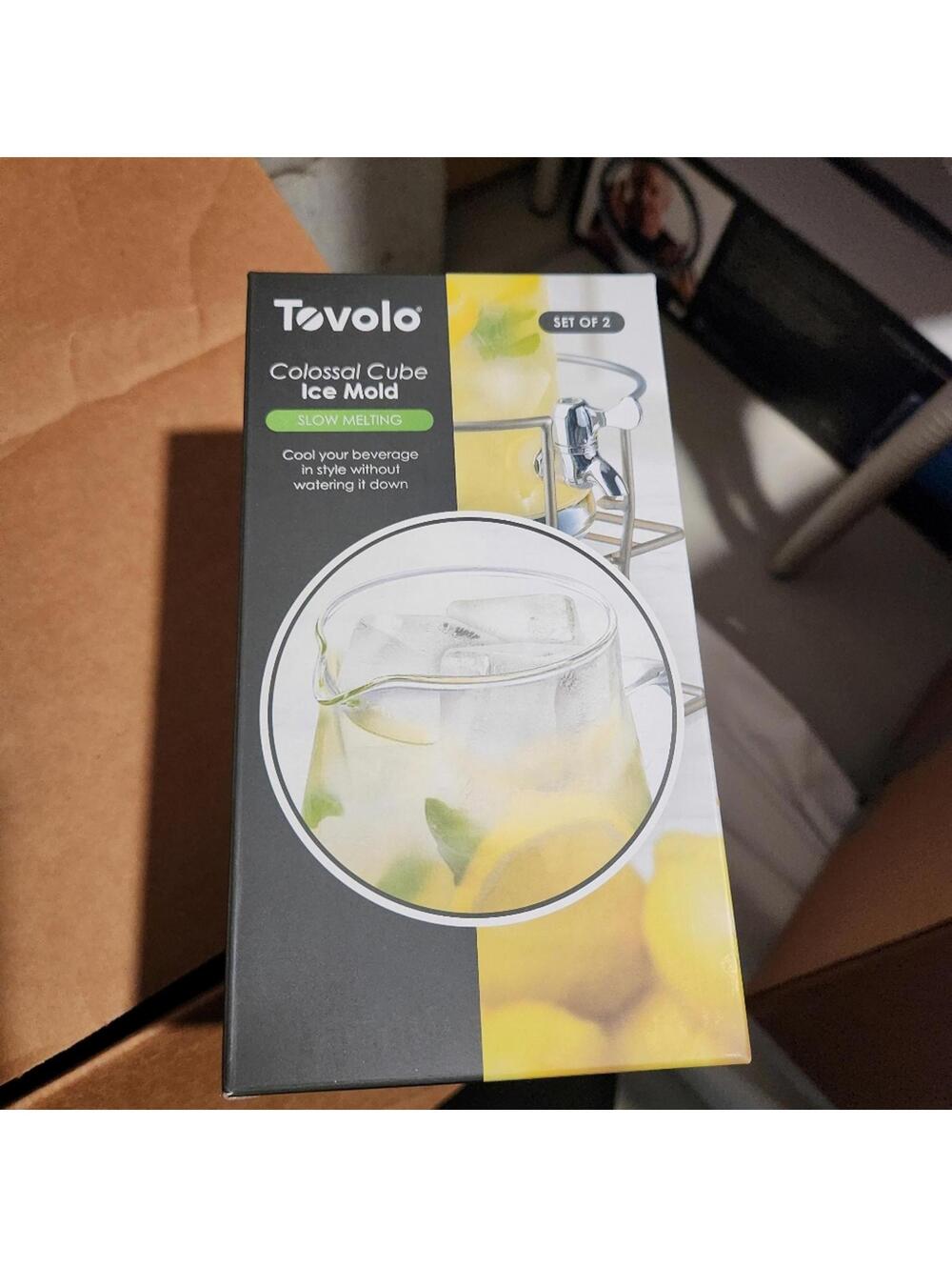 Tovolo Colossal Cube Ice Mold Set
